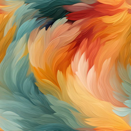 Elevate your virtual artistry with our seamless, tilable pattern featuring an intricate oil paint texture. Perfect for creating stunning backgrounds or enhancing digital designs.の素材