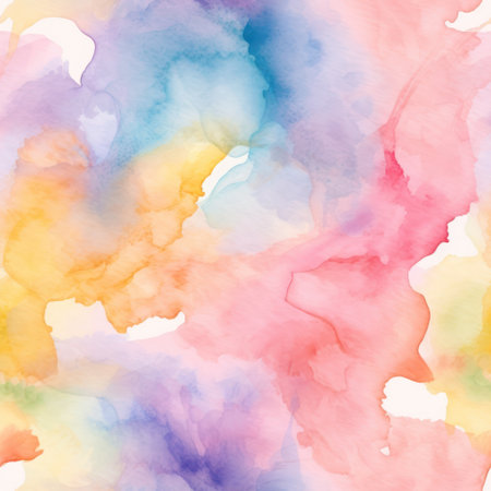 This watercolor texture pattern is a virtual artist's dream with seamless tilable abilities for stunning and unique creations. Let your creativity soar.の素材