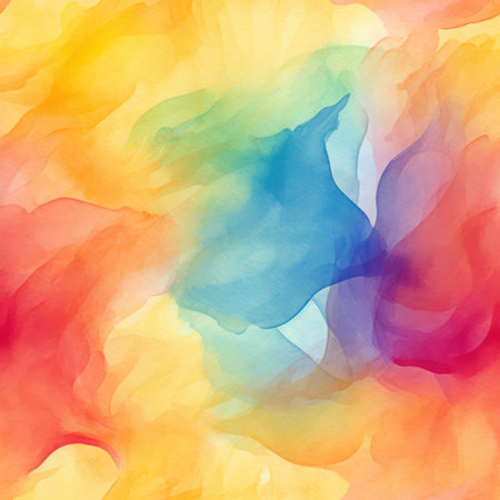 Dive into the digitally artistic world with our Watercolor Texture! This seamless pattern is perfect for virtual art, providing a mesmerizing background that will add depth to your creations.の素材