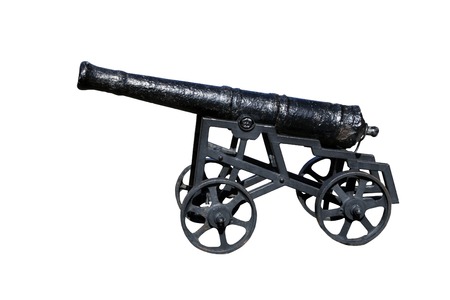 a cutout of a cannonの写真素材