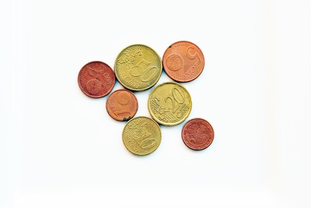 euro coins