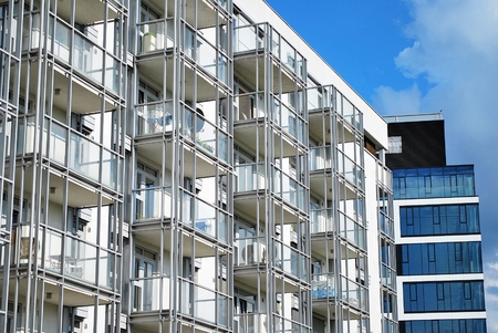 modern buildingの写真素材