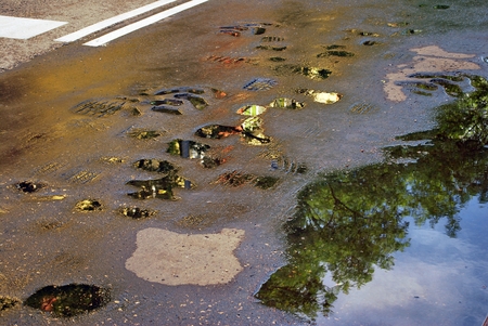 puddleの写真素材