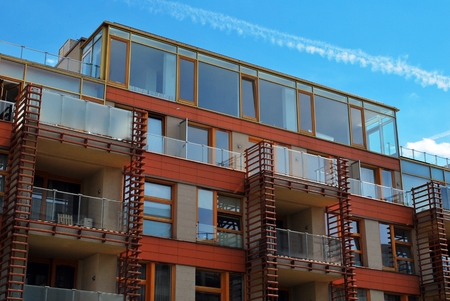 modern buildingの写真素材