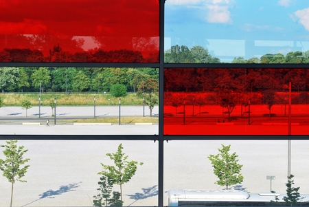 glass wall