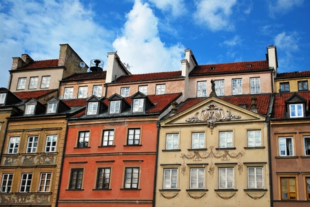 Tenement houseの写真素材