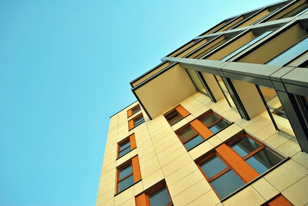 Modern apartment buildingの写真素材