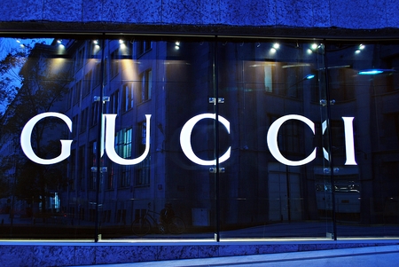 Warsaw, Poland. 15 September 2016. Gucci store on September 2016.のeditorial素材