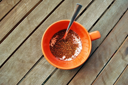 Coffee in a cupの写真素材