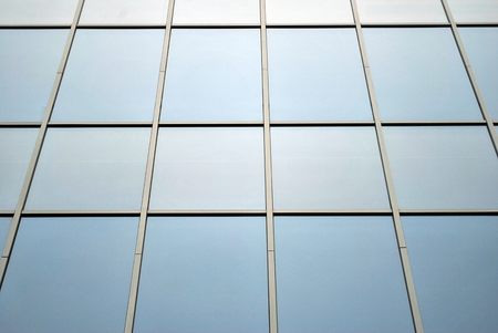 Windows of a modern office building