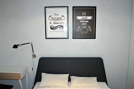 Warsaw, Poland. 26 April 2017.The interior of the apartment in Wilanowのeditorial素材