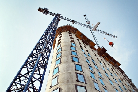 Building under constructionの写真素材