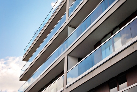 Modern, Luxury Apartment Building