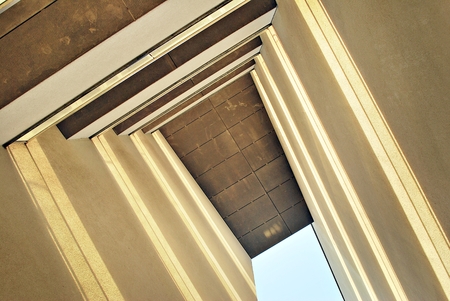 Modern apartment building exteriorの写真素材