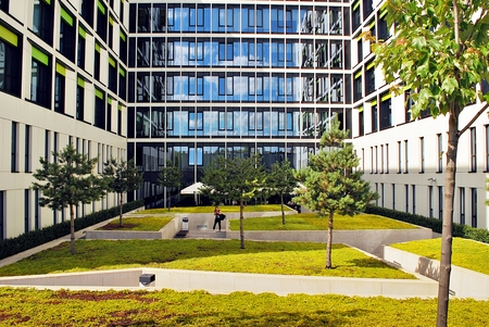 Warsaw, Poland. June 21, 2017. Pediatric Hospital of Warsaw Medical University in Warsawのeditorial素材