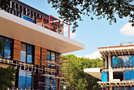 Building under constructionの写真素材