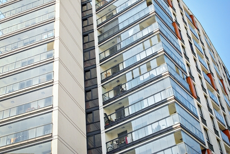 Modern, Luxury Apartment Building.