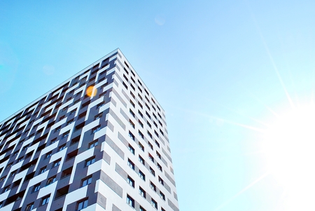 Modern, Luxury Apartment Building.の写真素材