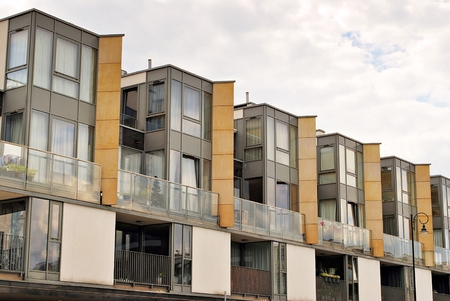 Modern, Luxury Apartment Building.
