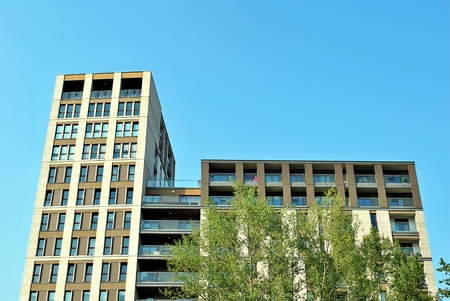 Modern, Luxury Apartment Building