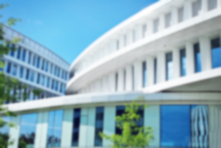 Blur office building with background.の写真素材