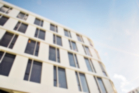 Blur office building with backgroundの写真素材