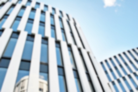 Blur office building with backgroundの写真素材