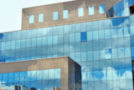 Blur office building with background
