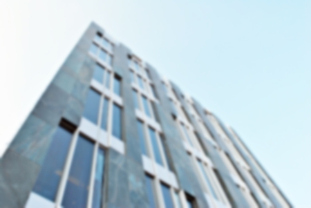 blurred modern building glass wall