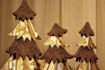 Christmas decoration and ornamentsの写真素材