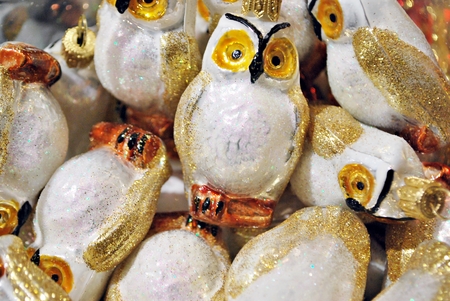 Christmas decoration and ornamentsの写真素材