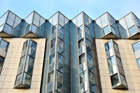 Office building. Business building. Exterior of building