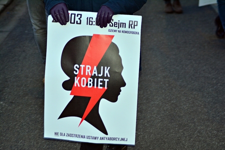 Warsaw, Poland. 23 March 2018. Thousands of people protests.のeditorial素材