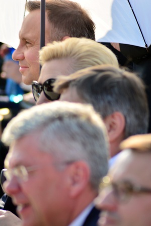 Warsaw, Poland. 10 April 2018.The ceremony of unveiling the victims of a plane crash near Smolensk.のeditorial素材