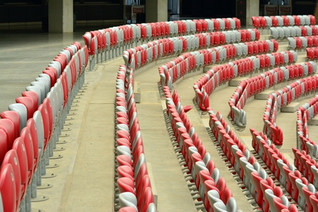 Warsaw, Poland. 23 May 2018. Details of Tribunes of Warsaw National Stadium
