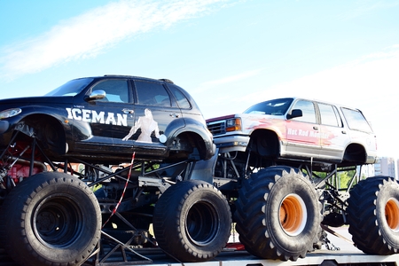 Szczecin, Poland. 25 June 2018. Monster Truck