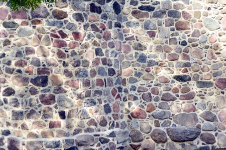 Fragment of the wall of the defensive fortressの写真素材