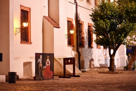 Szczecin, Poland. 6 October 2018. Pomeranian Dukes Castle in Szczecinのeditorial素材