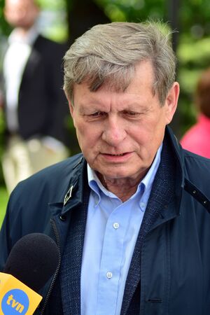 Warsaw, Poland.3 May 2019. Politician Leszek Balcerowicz