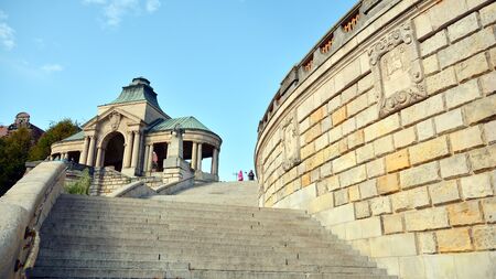 Szczecin, Poland. 4 October 2019. Terraces viewing "Haken Terrase" in Szczecin.のeditorial素材