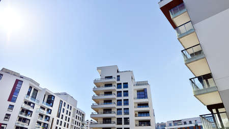 Modern residential apartment house architecture in europe. Innovative and resident-friendly...