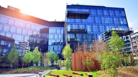 Warsaw, Poland. 5 May 2022. Forest is modern office space for living, and for multiplying goods and...