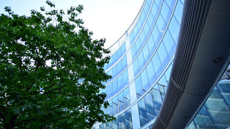 Warsaw, Poland. 23 June 2022. Metropolitan Business Center designed by Norman Foster, one of the greatest contemporary architects.のeditorial素材