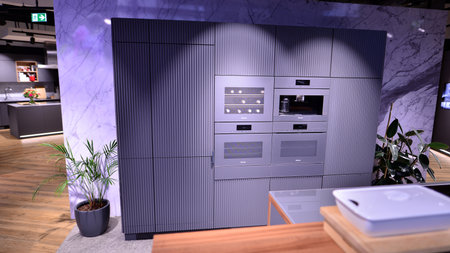 Warsaw, Poland. 19 January 2023. Inside MIELE retail store. Miele is German Based Manufacturer of Premium Class Household Appliances and Electronicsのeditorial素材