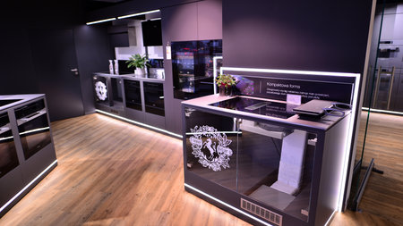 Warsaw, Poland. 19 January 2023. Inside MIELE retail store. Miele is German Based Manufacturer of...