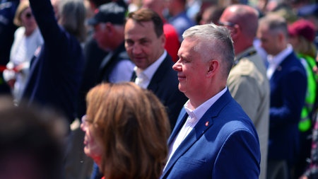 Warsaw, Poland. 25/05/2025. The Great March of Patriots by Rafal Trzaskowski. Hundreds of thousands...
