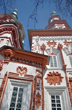 Church of the Exaltation of the Holy Cross on the Jerusalemite barrow  Irkutskの写真素材