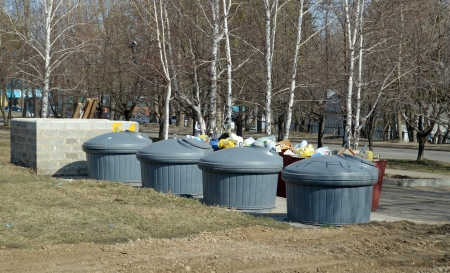Plastic Trash Cans