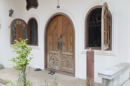 The streets of the old town - Soi Soon Utis, Phuket Town, Thailandのeditorial素材