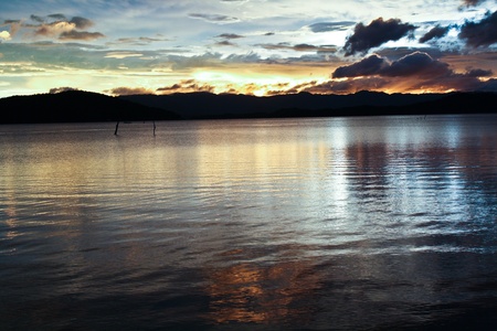 color of sunsetの写真素材